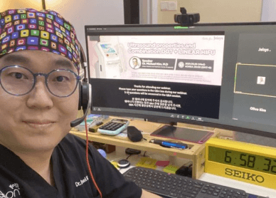 dr kim having a live session
