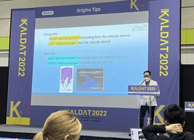 dr kim having a talk during kaldat 2022