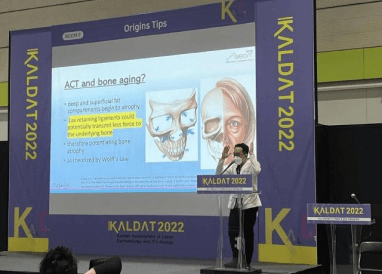 dr kim having a talk during kaldat 2022-1