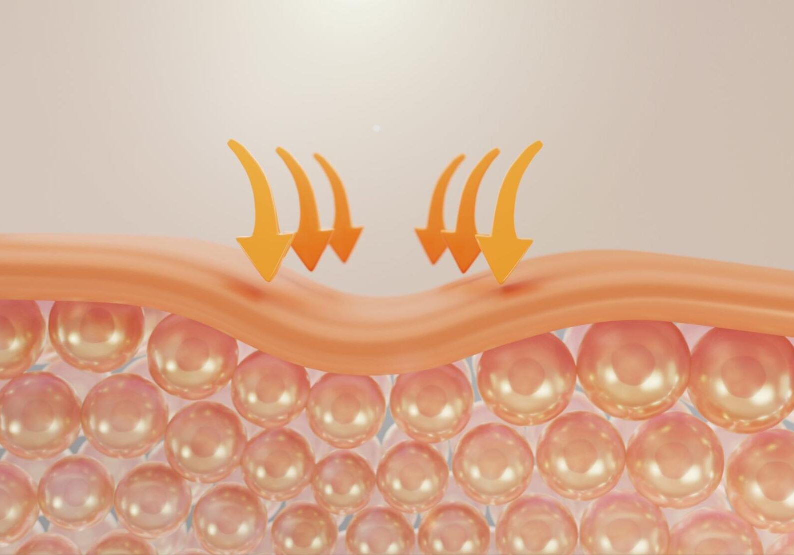 illustration of wrinkled skin